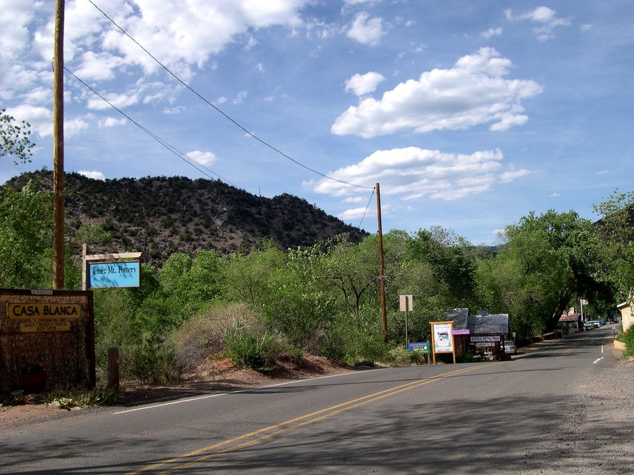 Jemez Springs, NM Entering Jemez Springs photo, picture, image (New