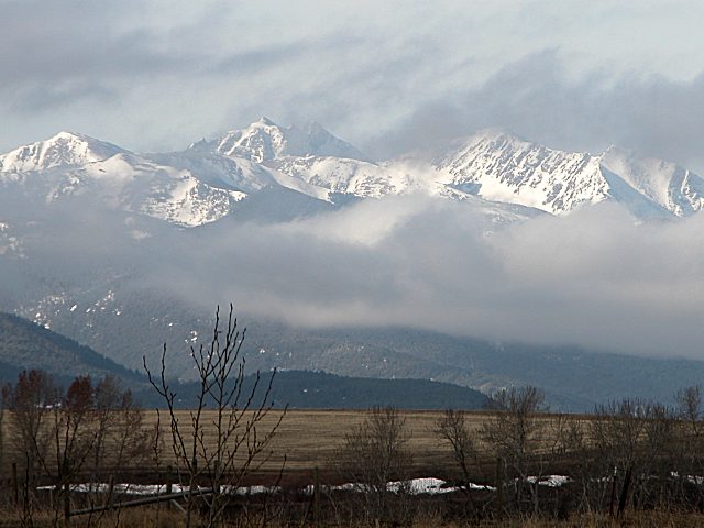 Bozeman, MT: Early Winter in Bozeman's Spanish Peaks