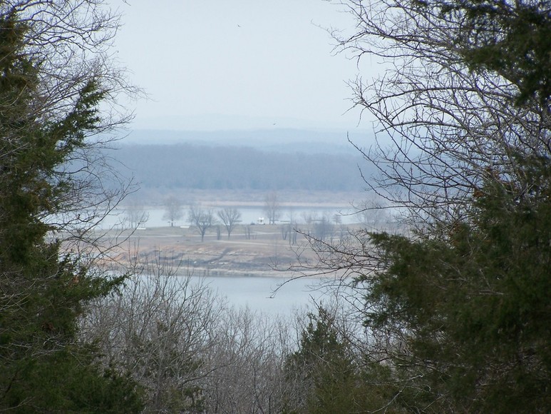 Diamond City, AR Proud Day, A view from the lot we purchased. photo