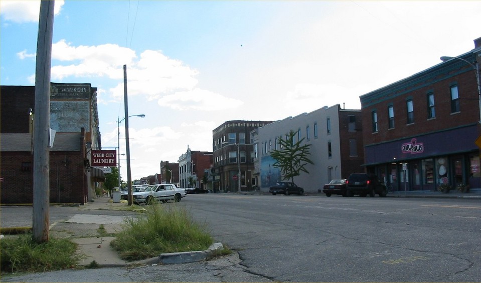 Webb City, MO: North Main Street, Looking South