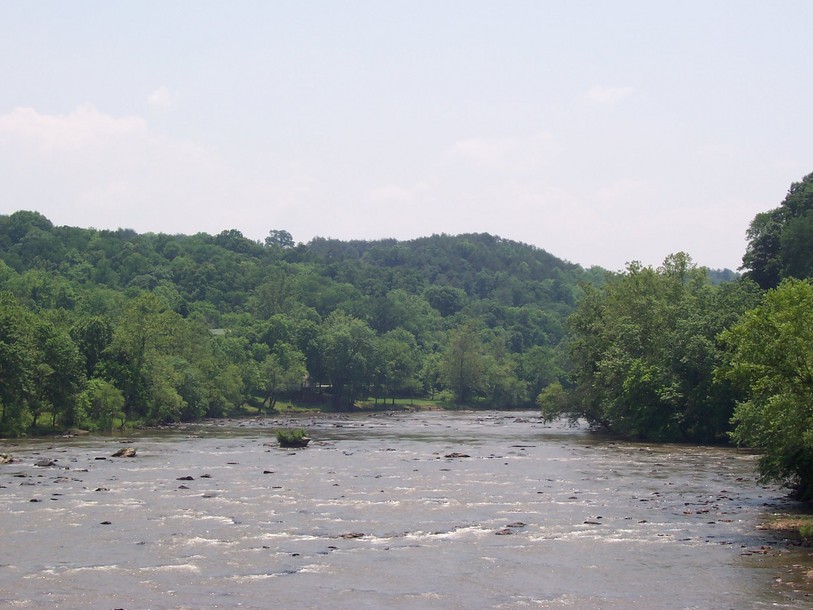 Weaverville, NC French Broad River to the West of Weaverville photo