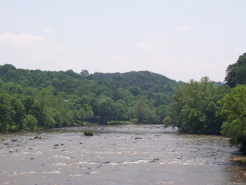 Weaverville, NC: French Broad River to the West of Weaverville