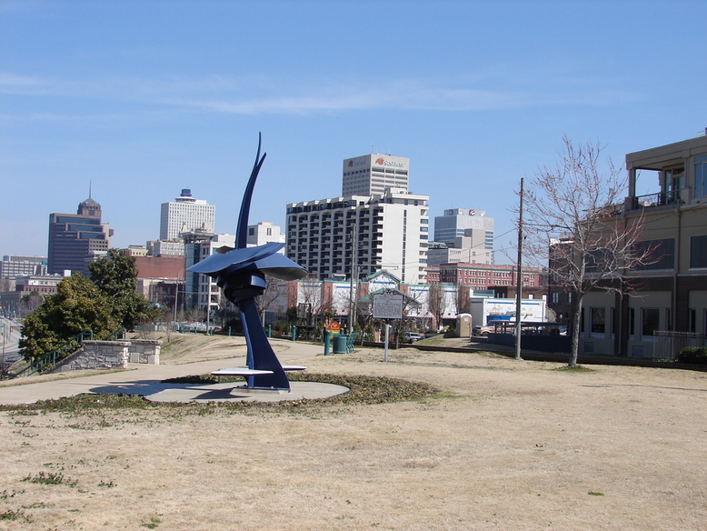Memphis, TN: A little park downtown on the bluff.