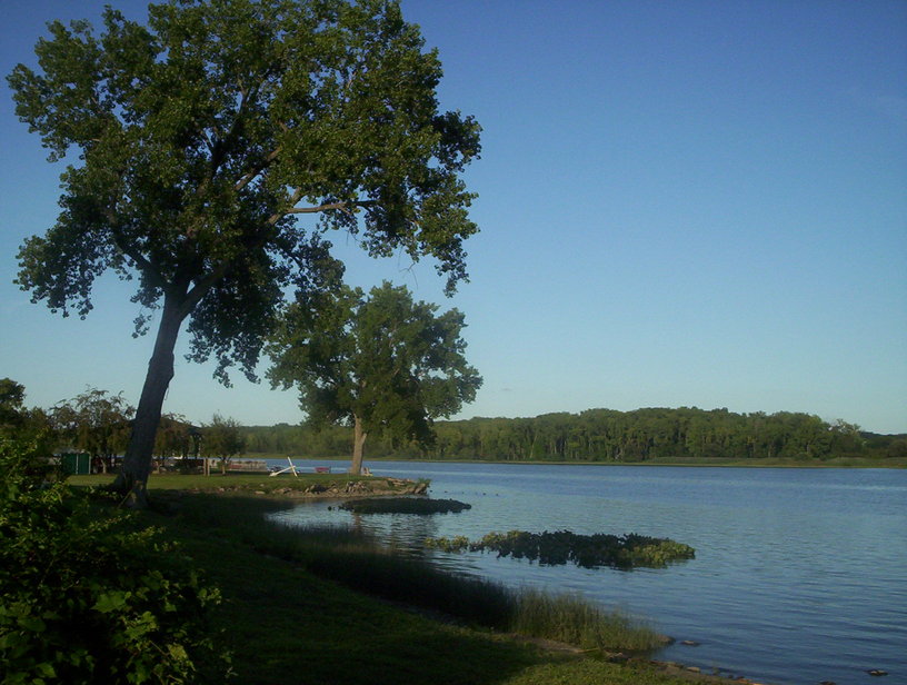 Athens, NY: A view of the Riverside Park in Athens, New York