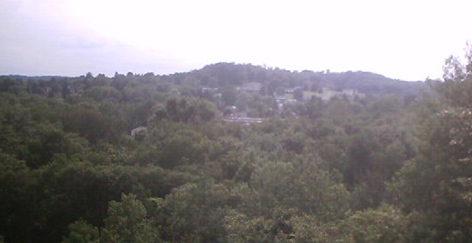 Roseville, OH: Roseville from the hills behind the prison