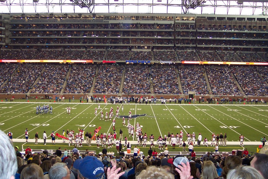 Ford field detroit employment #9