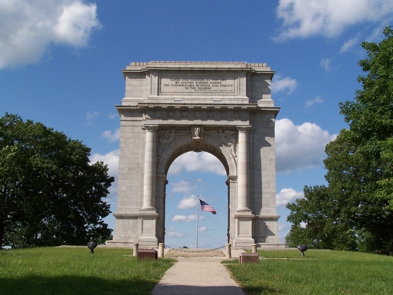 Philadelphia, PA: Memorial Arch at Valley Forge
