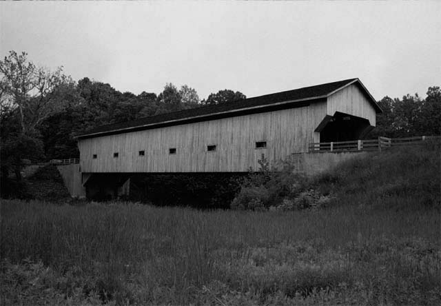 Greenup, IL: This photo was taken of the covered Bridge on my first visit to Greenup.