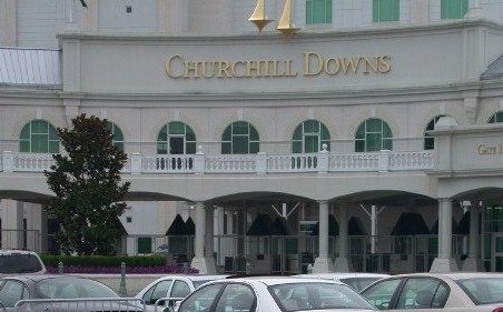 Louisville, KY: Churchill Downs Entrance