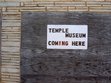 Temple, OK: Future home of Temple Museum Association musuem