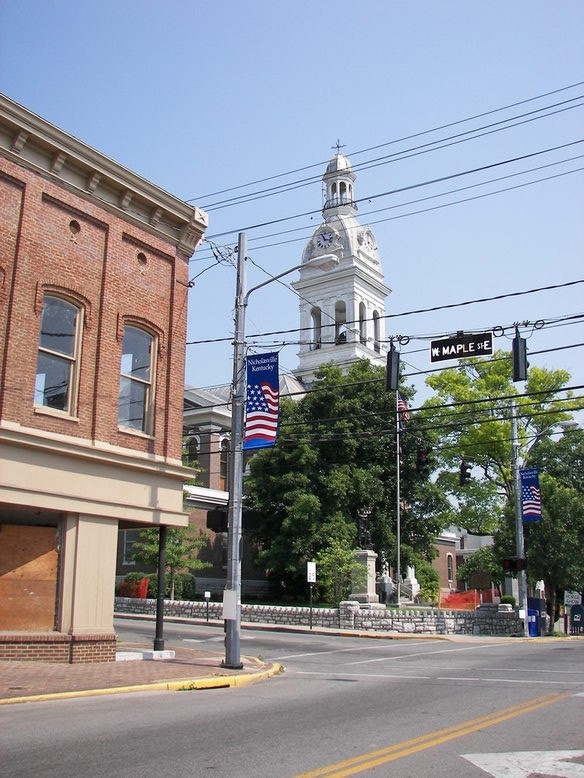 Nicholasville, KY Downtown Nicholasville and Jessamine County Seat