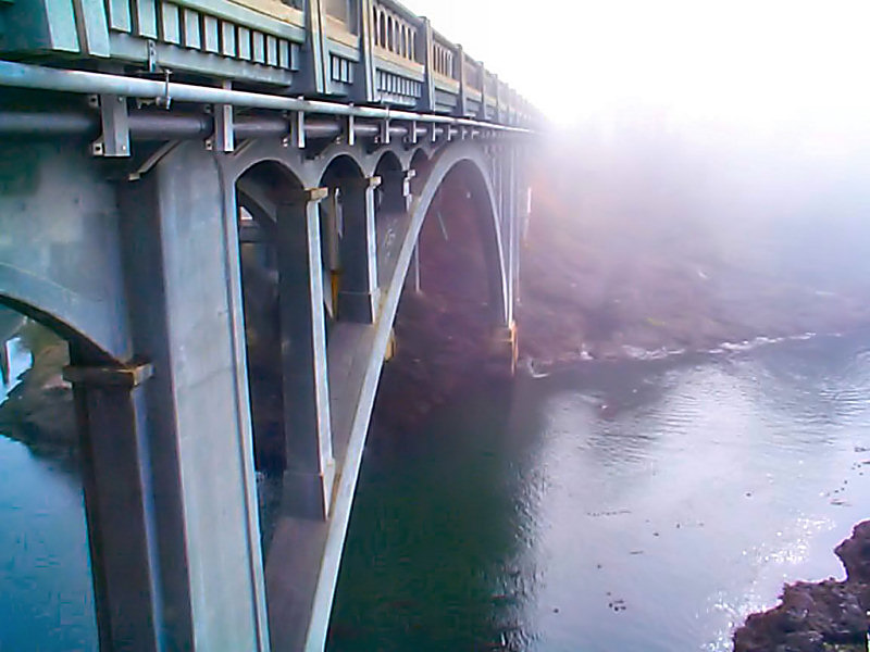 Newport, OR: Yaquina Bay Bridge in Newport, Oregon