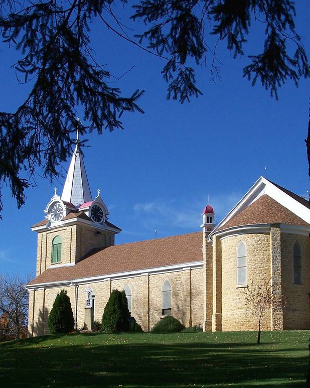 Spillville, IA: St. Wenceslaus Church