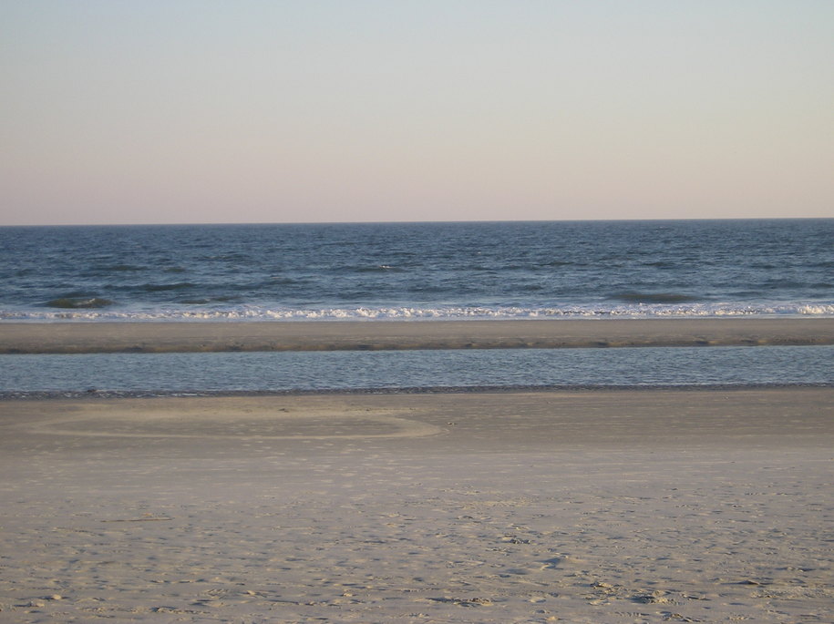 Sunset Beach, NC: Picture of Sunset Beach in October of 2005