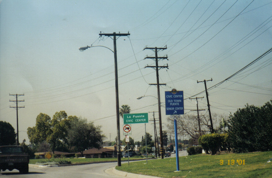 La Puente, CA: valley entering downtown central and abbey st