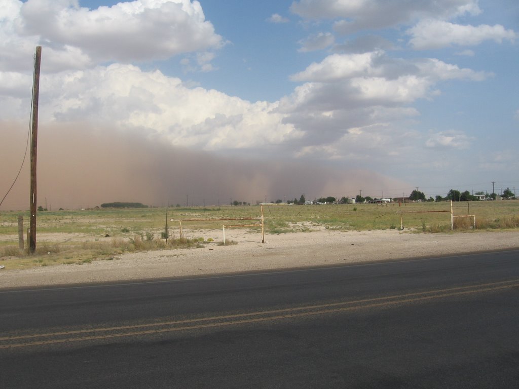 Hobbs, NM: dirt storm