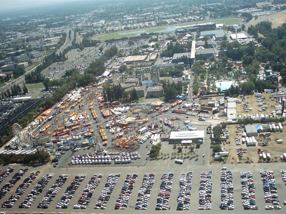 Arden-Arcade, CA: California State Fair (2005) from my model airplane
