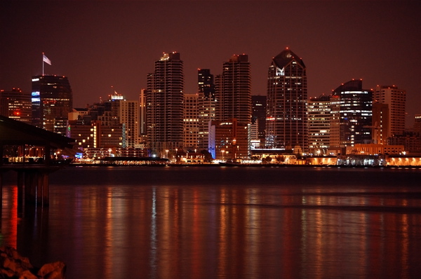 San Diego, CA: San Diego at Night