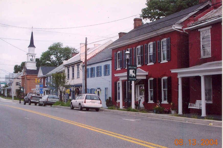 Clear Spring, MD: View of Town Center