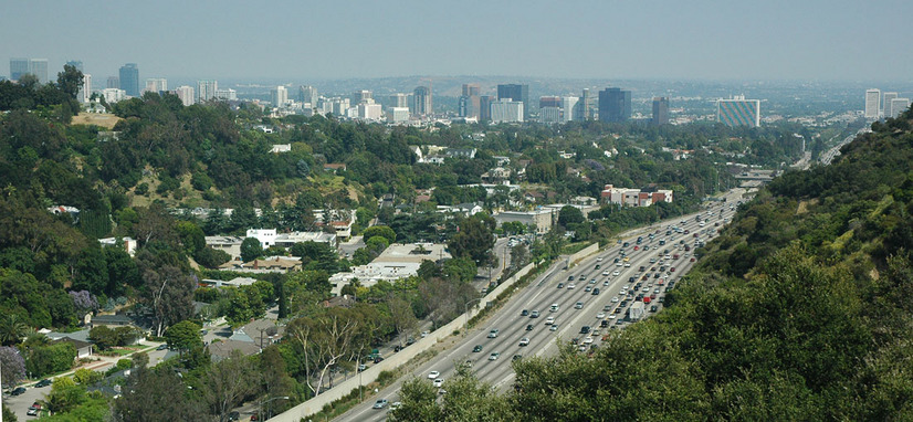 Los Angeles, CA: "Layers of Los Angeles", shot from Getty Center