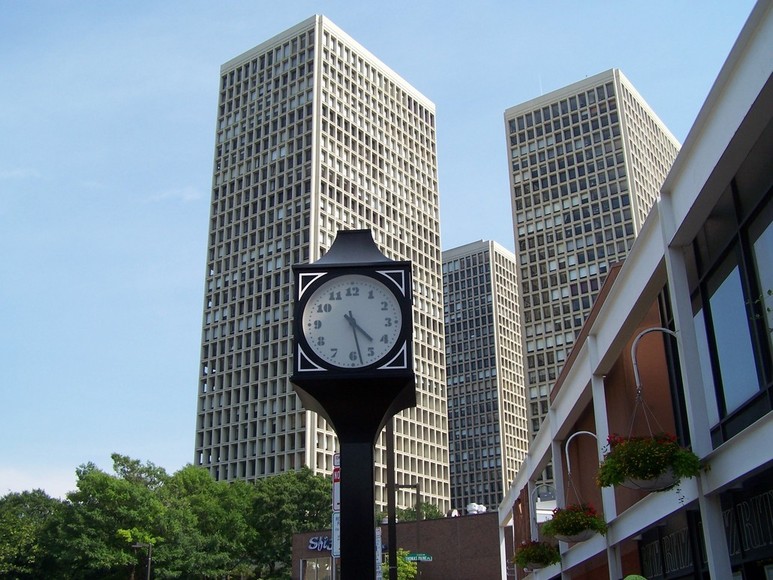 Philadelphia, PA Society Hill Towers with ClockPhiladelphia photo