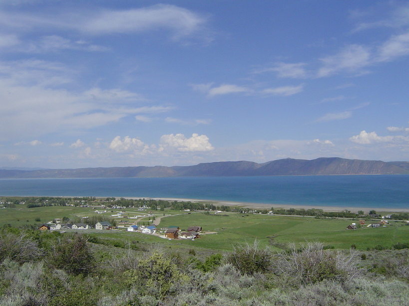 Garden City, UT: Garden City, Utah view of Bear Lake