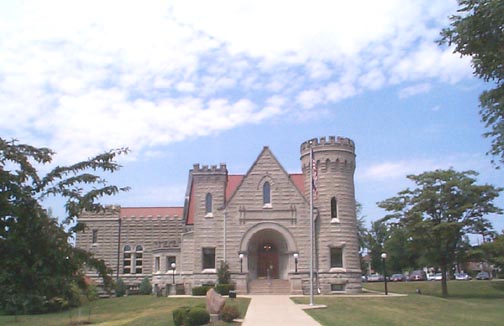 Van Wert, OH: Brumbach Library, first county Library in US.