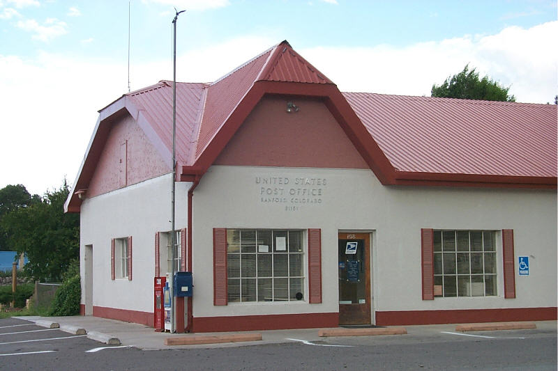 Sanford, CO: Post Office