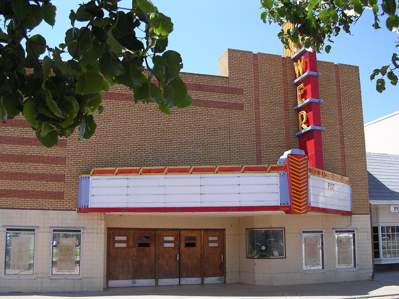Post, TX: Tower Theater on a Mainstreet City