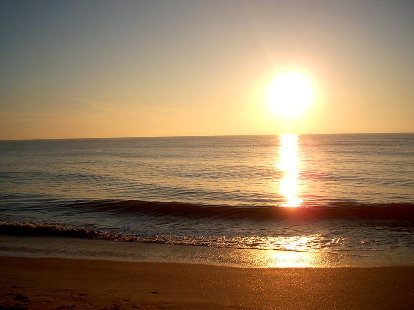 Flagler Beach, FL: Morning Sun on Flagler Beach