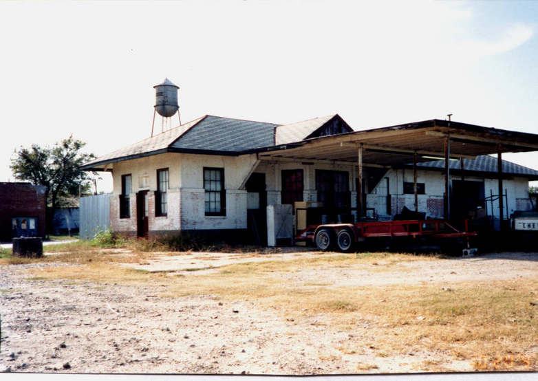 Coolidge, TX: Coolidge Train Station before Remodel
