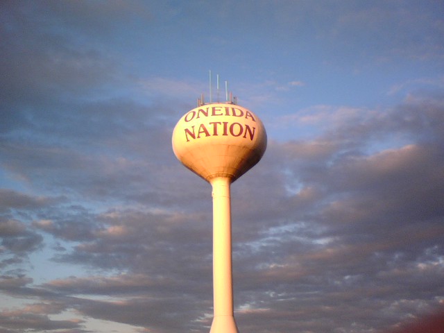 Oneida, WI: Oneida water tower