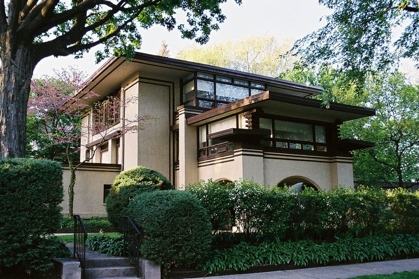 Hinsdale, IL: Gordon Abbott Home at 105 N. Grant designed by William Drummond