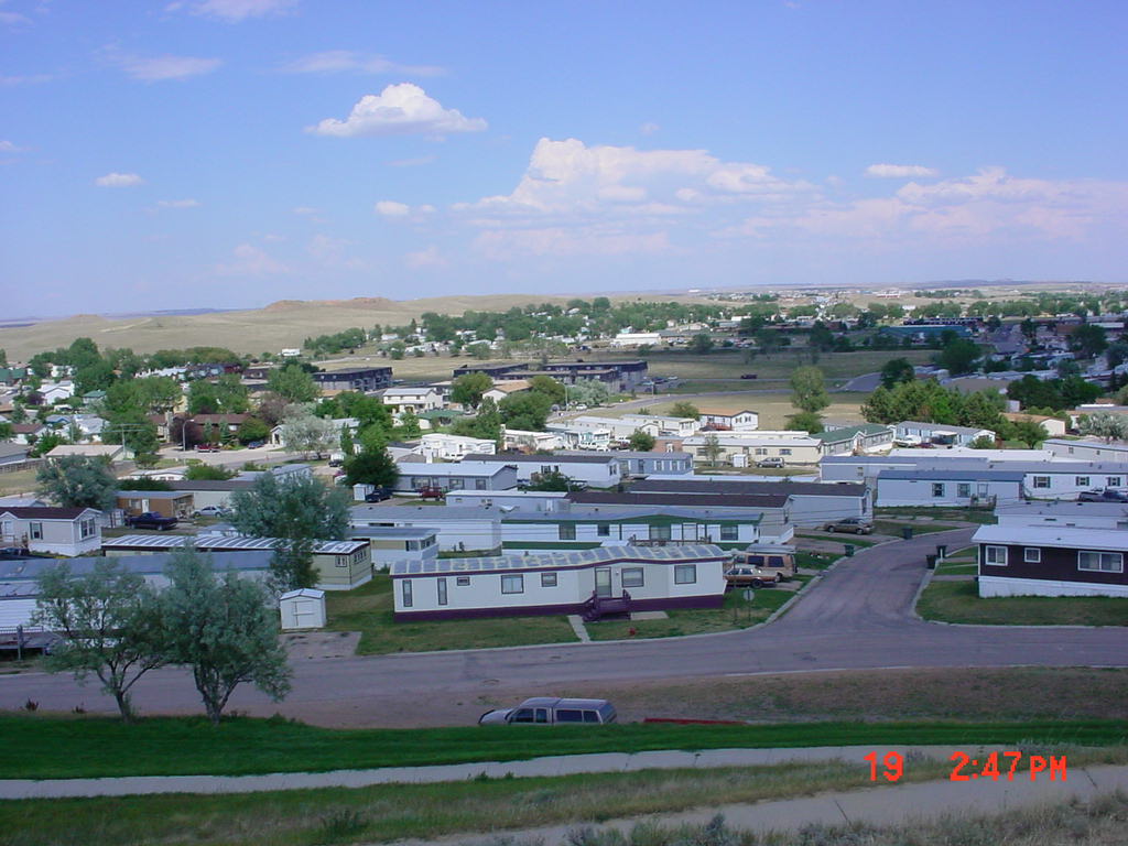 Gillette, WY: Gillette from Overlook Park