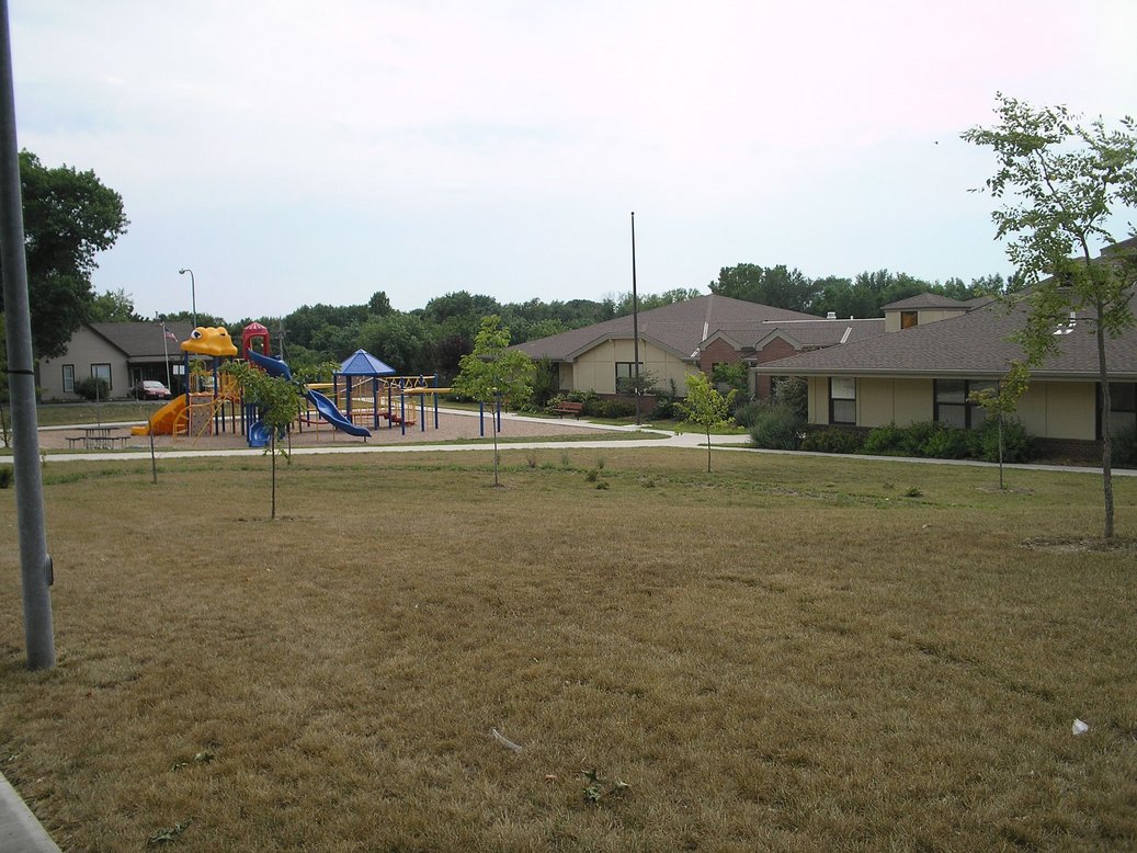 Ceresco, NE: Recently remodeled Ceresco attendance center (left half)