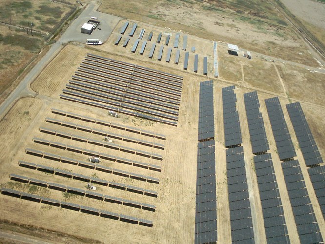 Davis, CA: Solar Plant from my model airplane