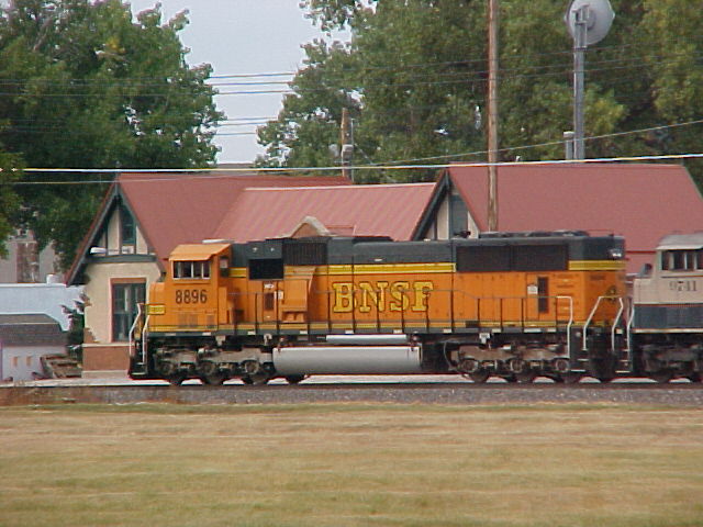 Bridgeport, NE: Train Depot Sep 2004