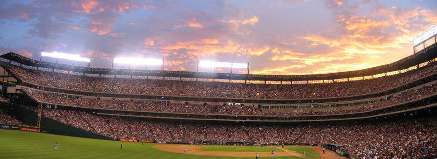 Arlington, TX: Ameriquest Stadium - Rangers VS Yankees