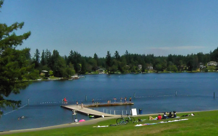 Lacey, WA: One of Lacey's Several Lakes and Parks