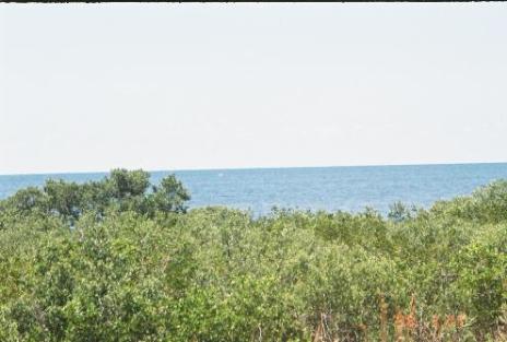 Holiday, FL: View of the Gulf from the fishing docks at Anclote