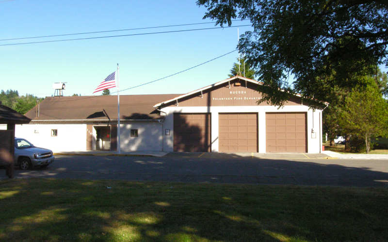 Bucoda, WA: Bucoda City Hall & Volunteer Fire Department
