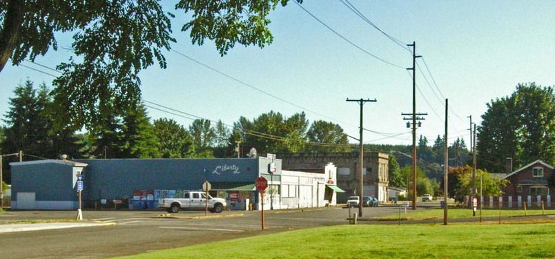 Bucoda, WA: Bucoda's Main Street