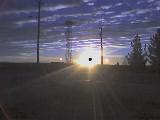 Tornillo, TX: Tornillo Sun Rise from the East 1-10 6:35am