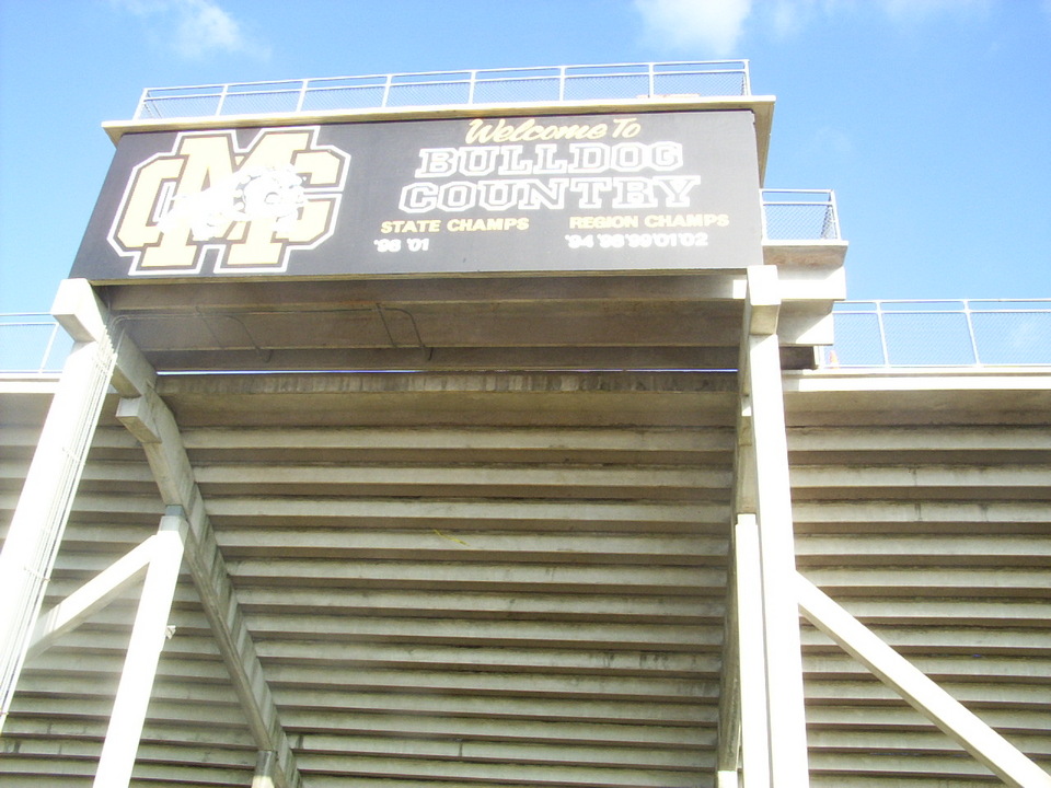 Bennettsville, SC: McAlpine Stadium Home of the Marlboro County High Bulldogs