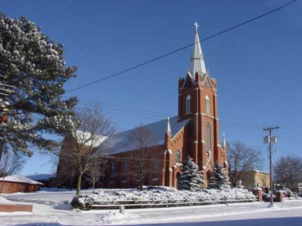 West Point, NE: St Mary's Catholic Church