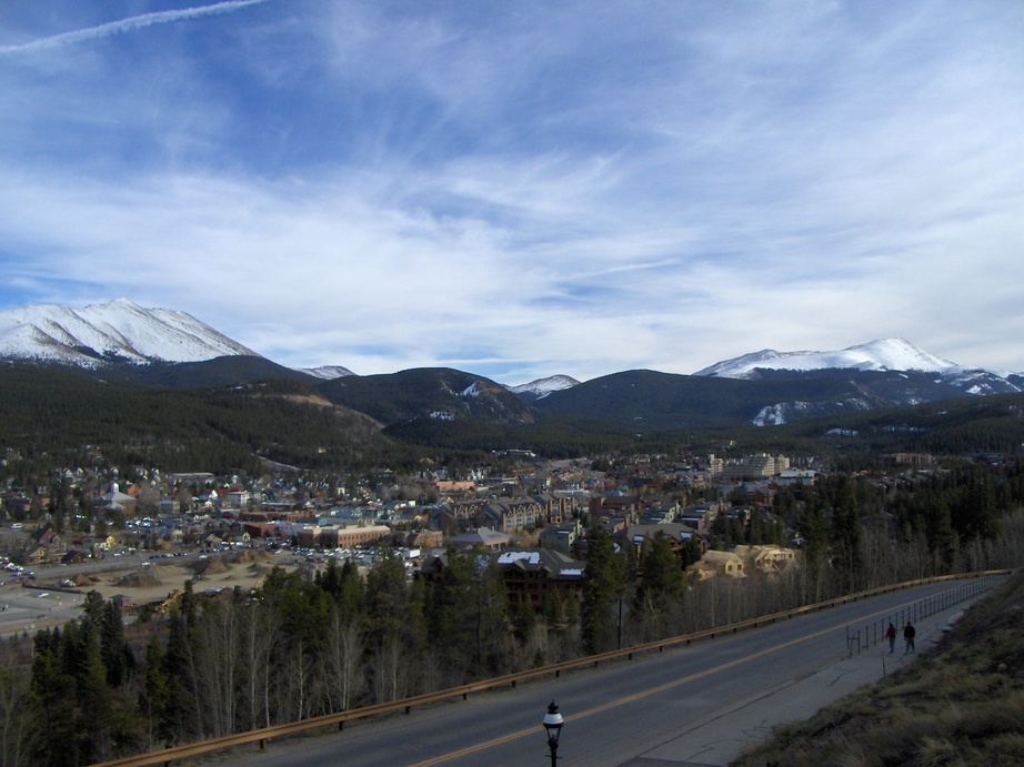 Breckenridge, CO: Breck from Ski Hill Rd.