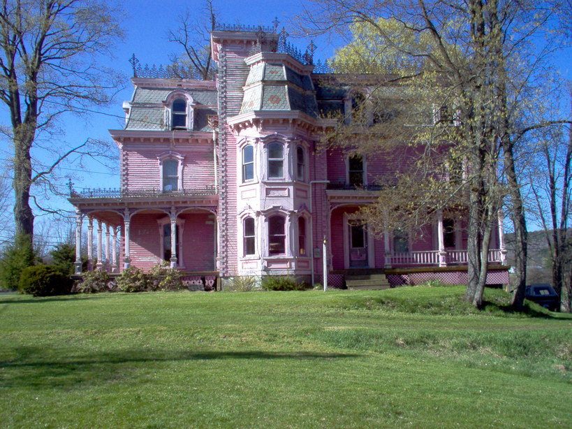 New Berlin, NY: The Pink House , New Berlin, New York