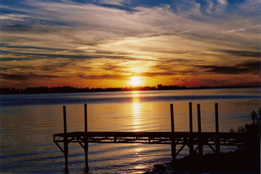 Sandy Creek, NY: Sunset of Sandy Pond