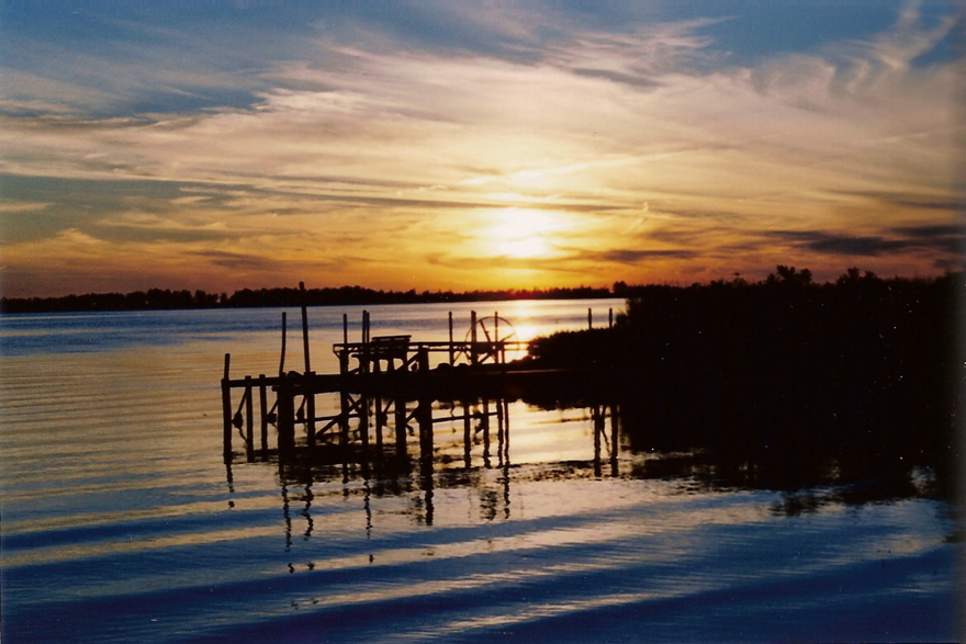 Sandy Creek, NY: Sunset of Sandy Pond