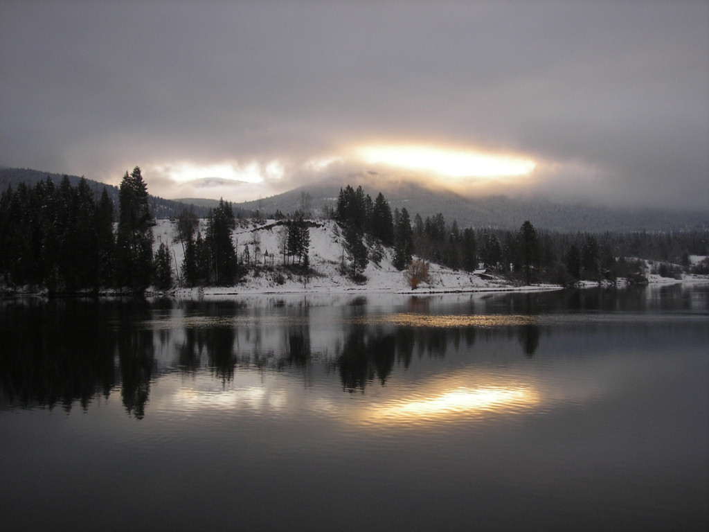 Ione, WA: Across the Pend Oreille River from Ione Park